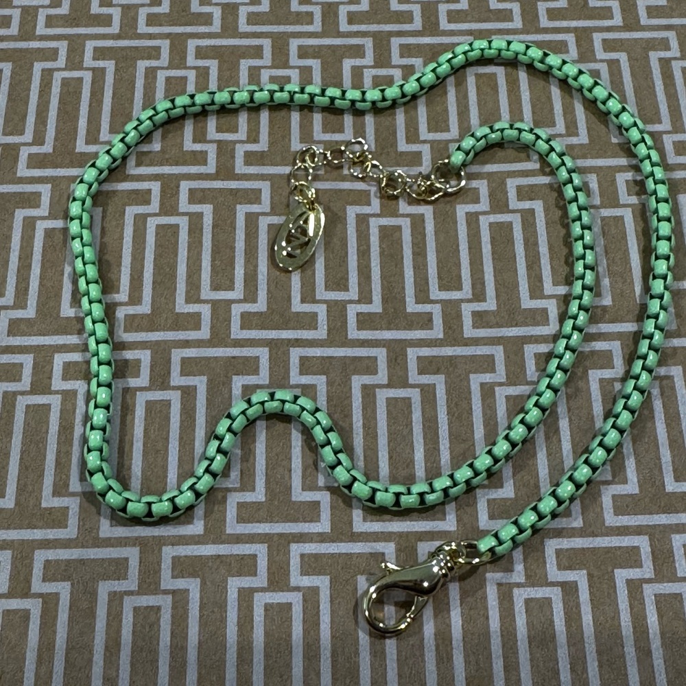 Anna Zuckerman Enamel Necklace